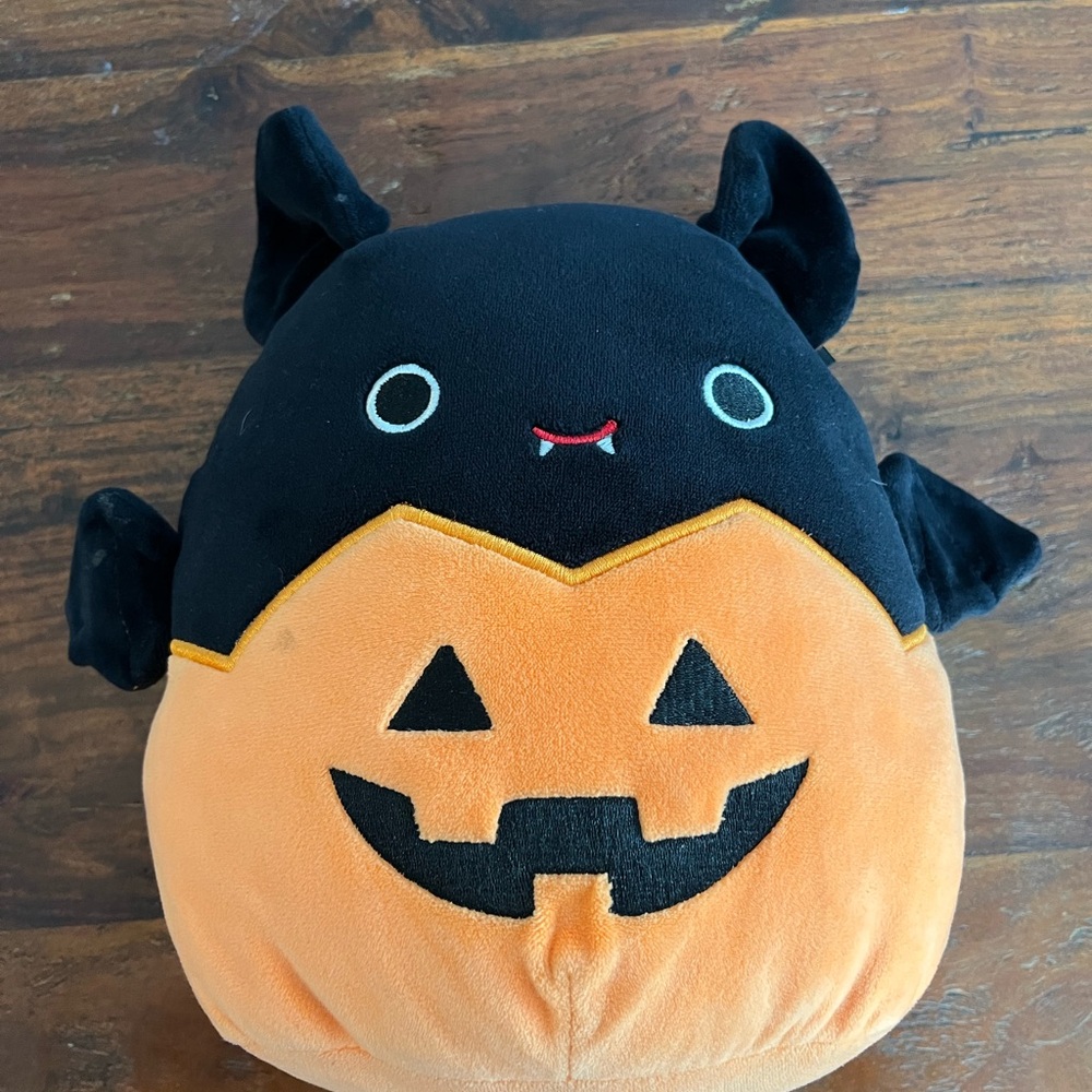 Emily the Bat in Pumpkin